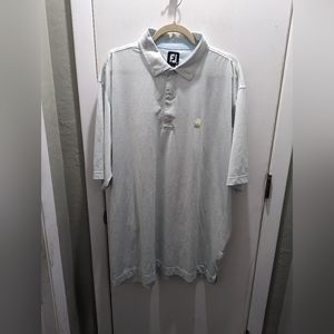 FJ Polo Daisy Floral Design Golf Polo Size XXL